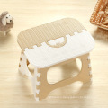 Bathroom Portable Plastic Cartoon Cat Head Folding Seat Foldable Train Small Bench Outdoor Fishing Chair Foot Step Stool